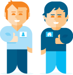 Meet potential flatmates face to face